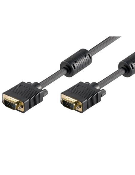 Cavo VGA spina-spina 2m + ferrite