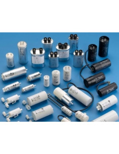 Condensatore per motori 25uf 450V f/s