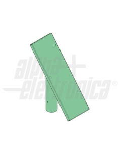 Elemento testa palo per 1-2 pannelli fotovoltaici da...