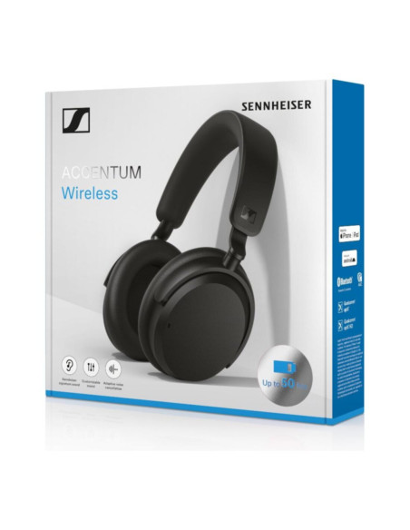 Cuffie microfono bluetooth ACCENTUM Wireless Black