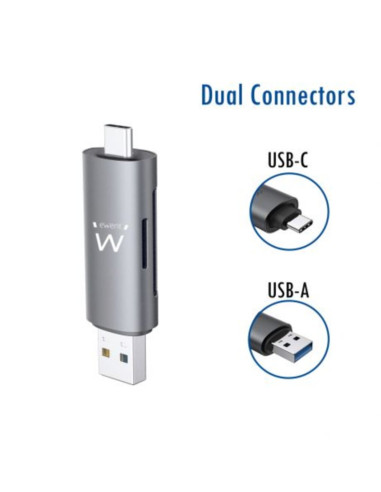 Card Reader USB 3.2 Gen1 compatto con...