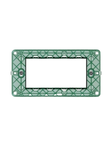 Supporto 4P compatibile Vimar Plana