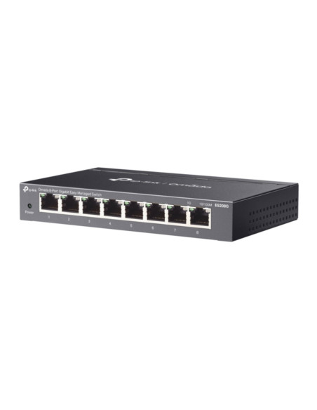 Switch rete 8 porte gigabit easy managed compatibile Omada