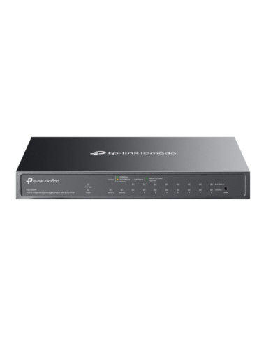 Switch rete 10 porte gigabit POE+ 8 porte POE...