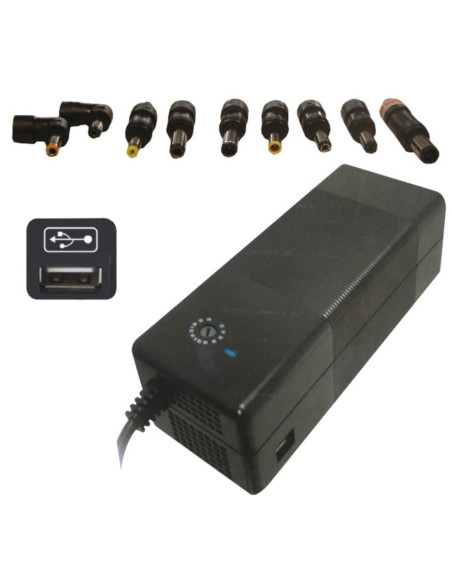 Alimentatore notebook universale 150w 12-14-15-16-18.5-19-19.5-20-22-24 VDC
