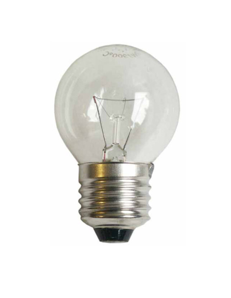 Lampada E27 40W 300gradi D.45MM per forno