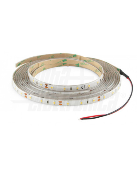 Striscia Led 60 Led/m 2835 12Vdc 4,8W/m 3000K