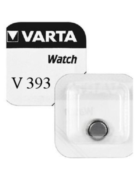 Batteria per orologio ossido di argento 1,55V 65MAH  V393 / SR754W / SR48
