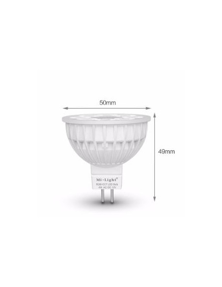 Faretto MR16 12V 4W RGB+CCT 2.4GHz