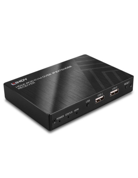 KVM Extender over IP - Ricevitore HDMI 4k30 + USB + IR