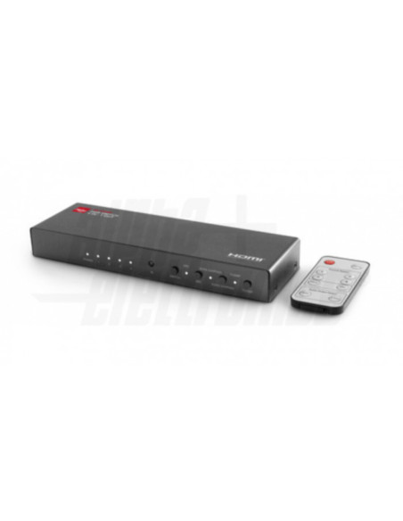 Commutatore HDMI 4 in-1 out 4K@60Hz HDR con estrattore audio analogico/digitale