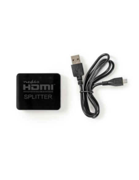 Splitter HDMI 1in 2out 4k@30hz alimentazione USB
