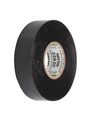 Nastro isolante nitto 19x20 nero 228sk