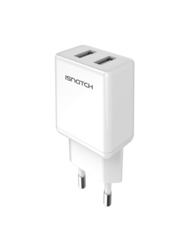 Alimentatore 2porte USB 5V/2,4a spina e