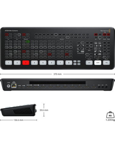 Switcher broadcast streaminig 8 ingressi HDMI +...