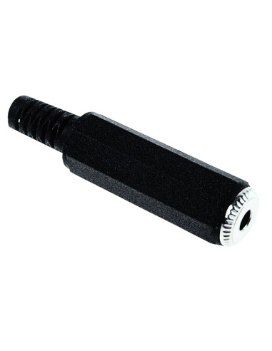 Presa stereo 3,5 volante con guidacavo...