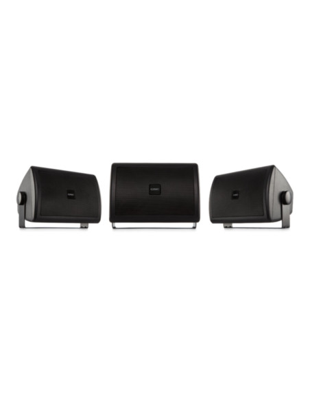 Diffusore 4" da superficie a 2 vie IP44 16W/8ohm o 70-100V nero