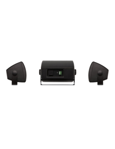 Diffusore 4" da superficie a 2 vie IP44 16W/8ohm o 70-100V nero