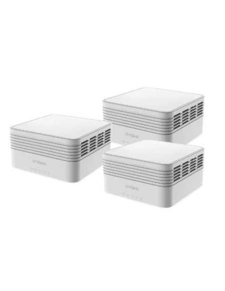 Kit Wi-Fi 6 Mesh 3000Mbps con porte di rete gigabit - kit 3 pezzi