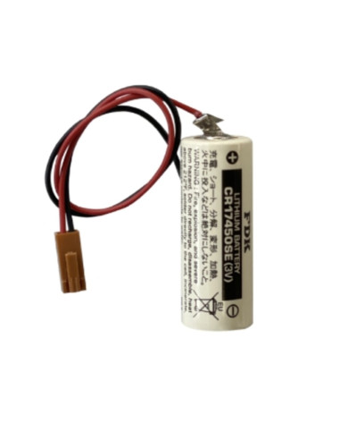Pila litio CR17450SEf 3V 2200mAh 17x45mm 4/5A...