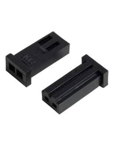Connettore amp 2 poli femmina verticale cs MODU II