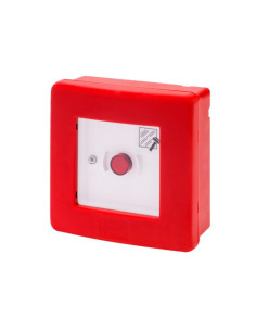 Centralino stagno per emergenza con pulsante illuminabile...