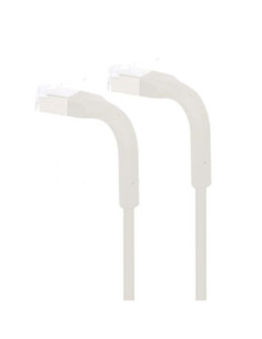 Cavo lan FTP CAT 6A sottile e flessibile 0,2m bianco