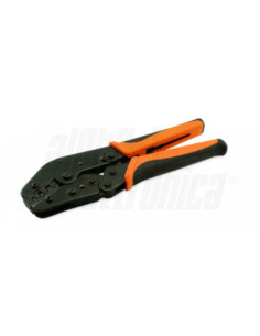 Pinza a crimpare per faston non isolati