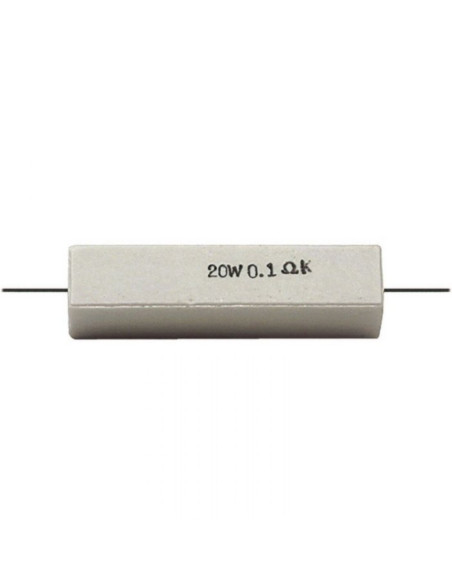 Resistenza a filo 20W   0,33Ω 10%