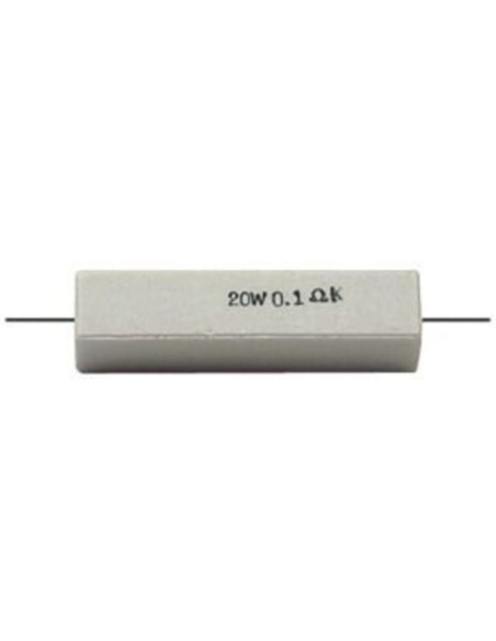 Resistenza a filo 20W   1Ω 10%