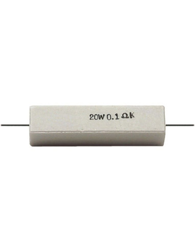 Resistenza a filo 20W   4,70Ω 10%