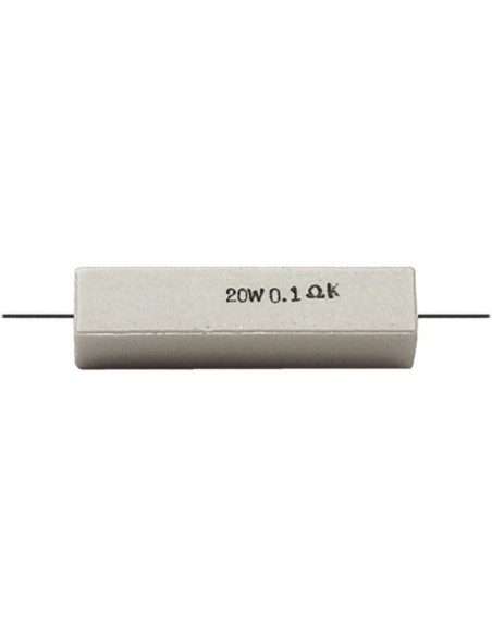 Resistenza a filo 20W   4,70Ω 10%