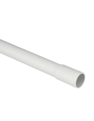 Tubo rigido PVC 25mm 2m bicchierato