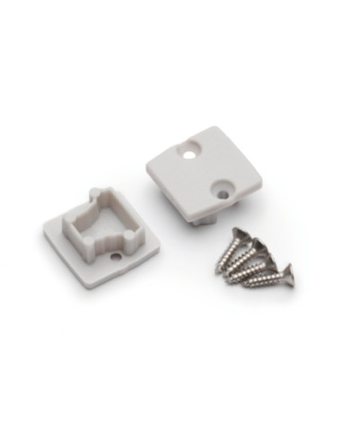 Kit tappi per profilo led grigi codice 2303006