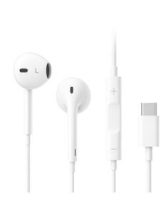 Auricolare con microfono USB-C per smartphone cavo 1,2m...