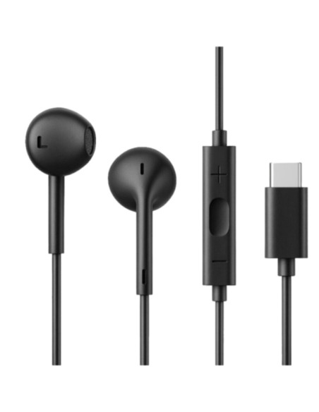 Auricolare con microfono USB-C per smartphone cavo 1,2m colore nero