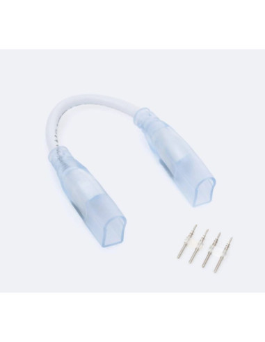 Connettore doppio con cavo per striscia LED...