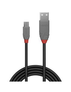 Cavo USB 2.0 Tipo A a Micro B Anthra Line, 1m 2
