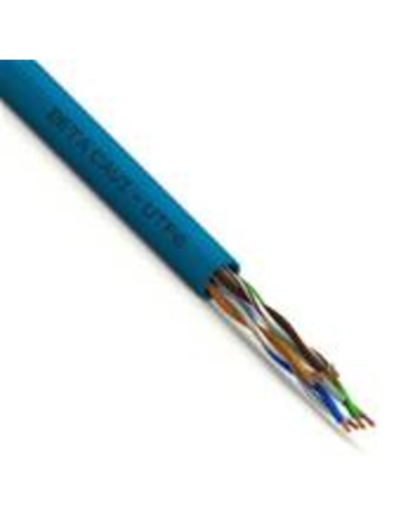 Cavo LAN BN-UTP Cat.6 LSZH bianco Eca