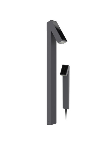 LED solare da giardino 500lm+sensore crepuscolare