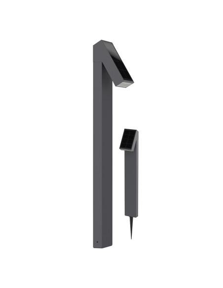 LED solare da giardino 500lm+sensore crepuscolare