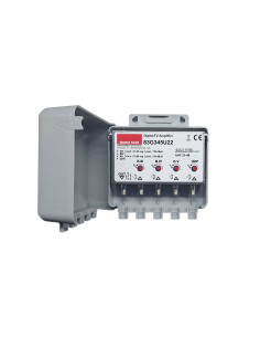 Ampli palo 3in 21-40/42-48/21-48 22dB regolabili 119dBuV 5G
