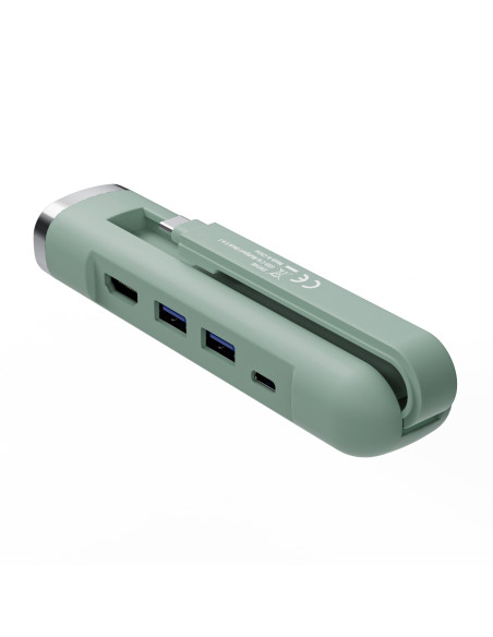 USB-C Multiport Dock 5 in 1 HDMI 4K 1x USB-C PD 2x USB-A LAN