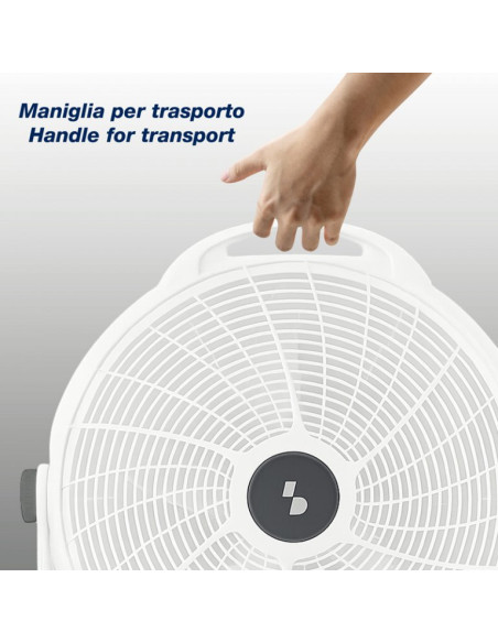 Ventilatore box direzionabile