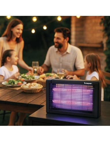 Zanzariera elettrica a led