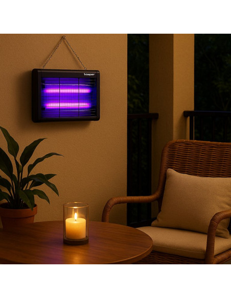 Zanzariera elettrica a led