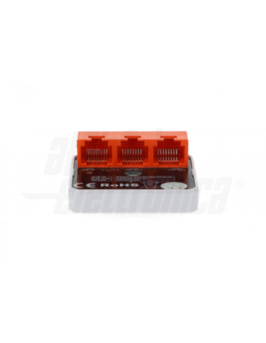 Extender POE 30W (AF/AT) 1 in 2 out 100Mbps mini