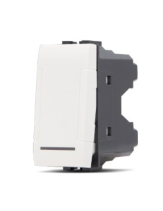 Deviatore unipolare compatibile bTicino Light colore bianco