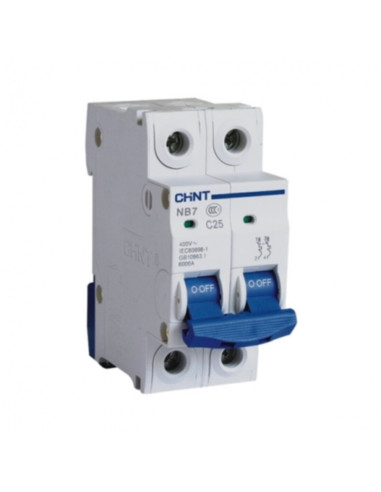Interrutore MT 6kA 2p 6A Curva C 6Ka