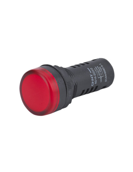 Spia LED 24vAC/DC bianca  nd16 22ds2
